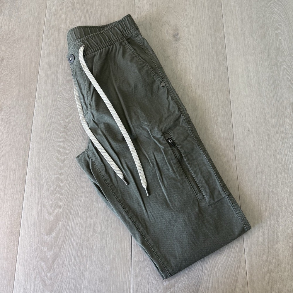 Vuori Ripstop Pants Womens Size XS Green Cargo Utility VW401-L 31" Inseam